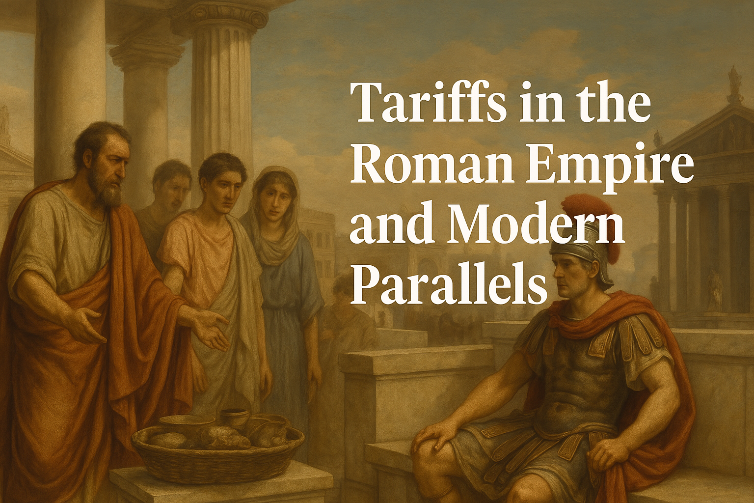 Tariffs in the Roman Empire and Modern Parallels to U.S. Tariff Policies under Donald Trump