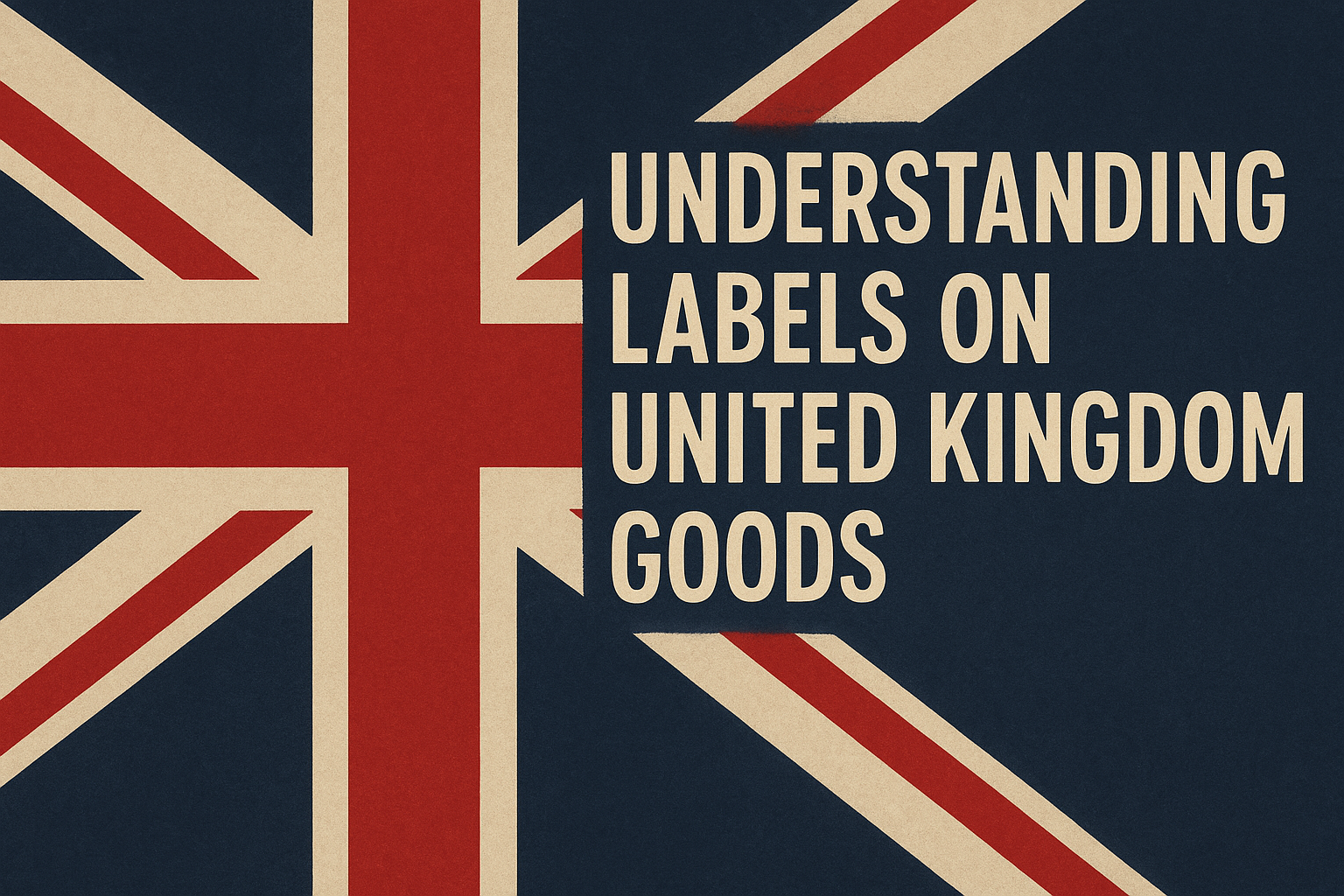 Understanding Labels on Goods in the United Kingdom: Origin, Processing, and Legal Standards