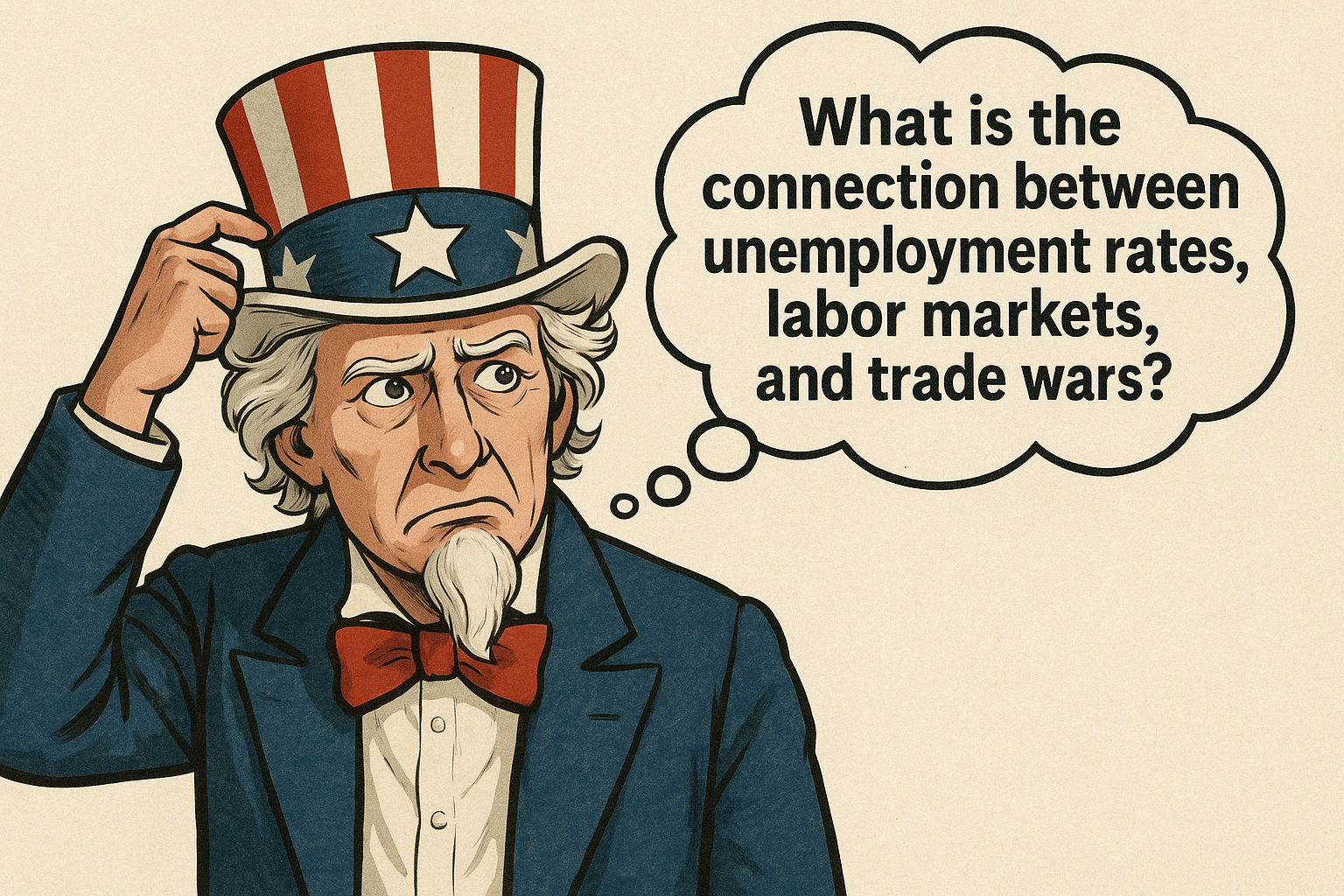 Unemployment Rates, Labor Markets, and Trade Wars: Understanding the Connection