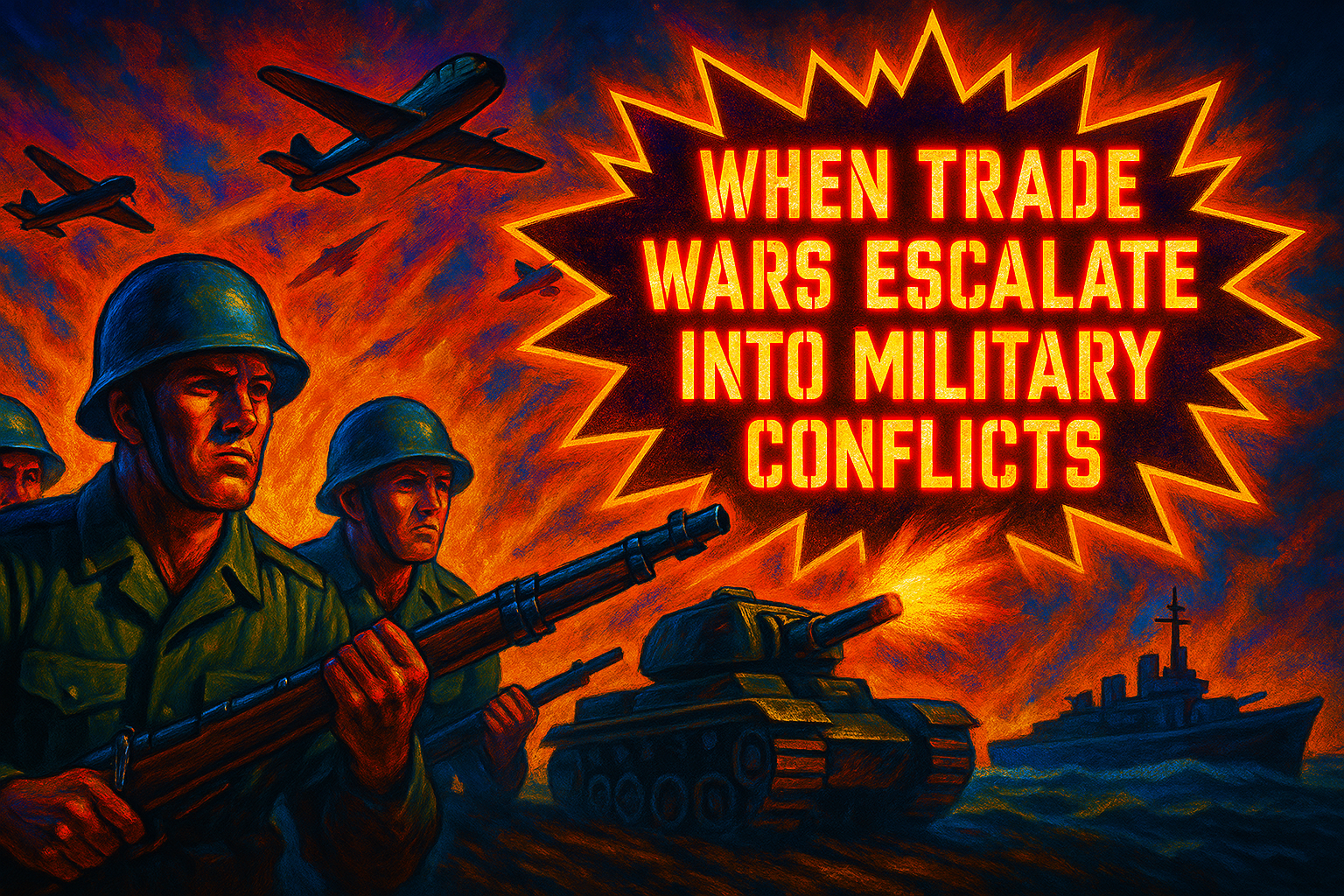 When Trade Wars Escalate Into Military Conflicts
