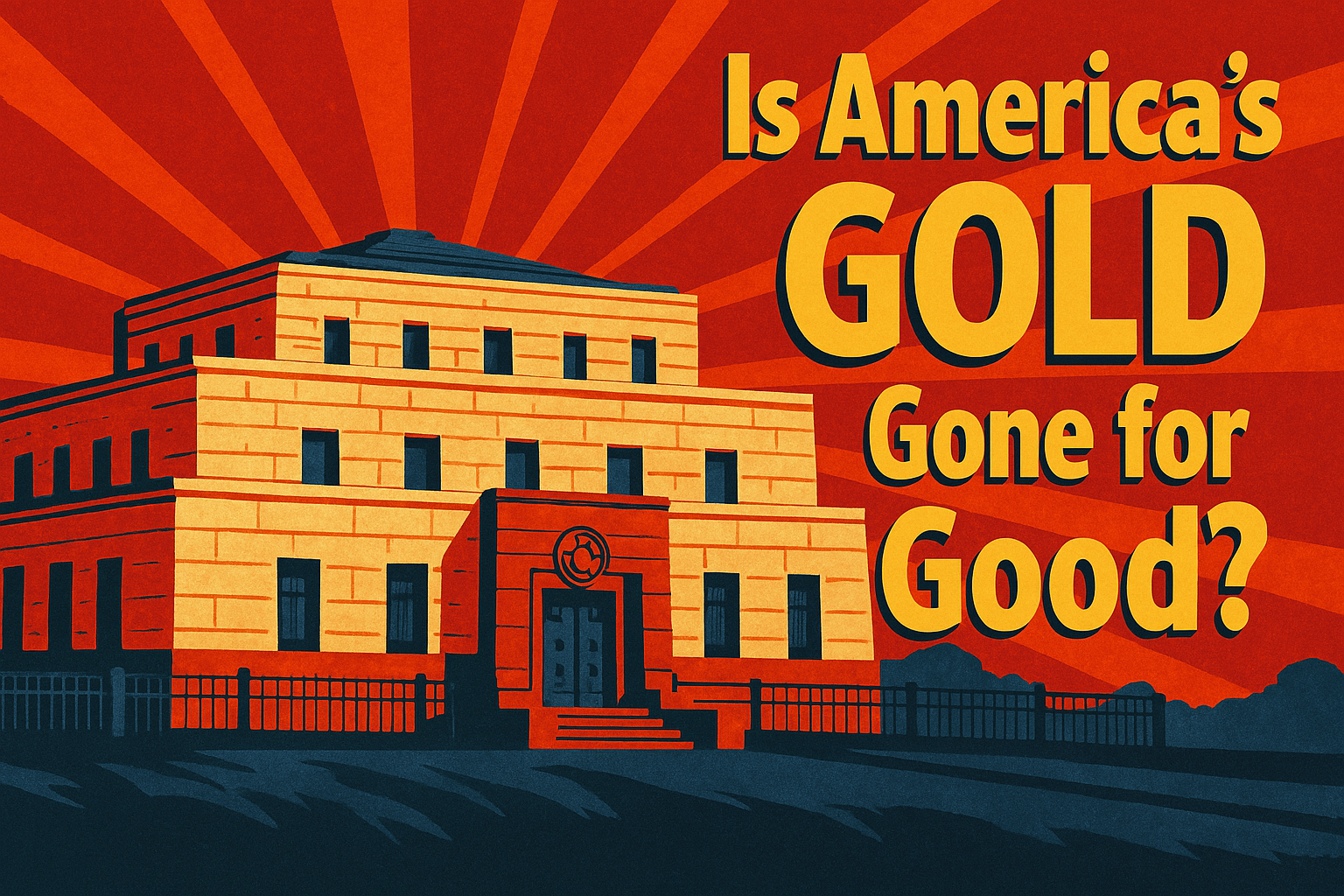Trump and Musk’s Fort Knox Fiasco: Is America’s Gold Gone for Good?