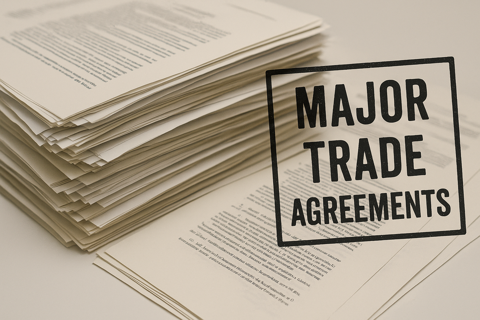 Major Trade Agreements