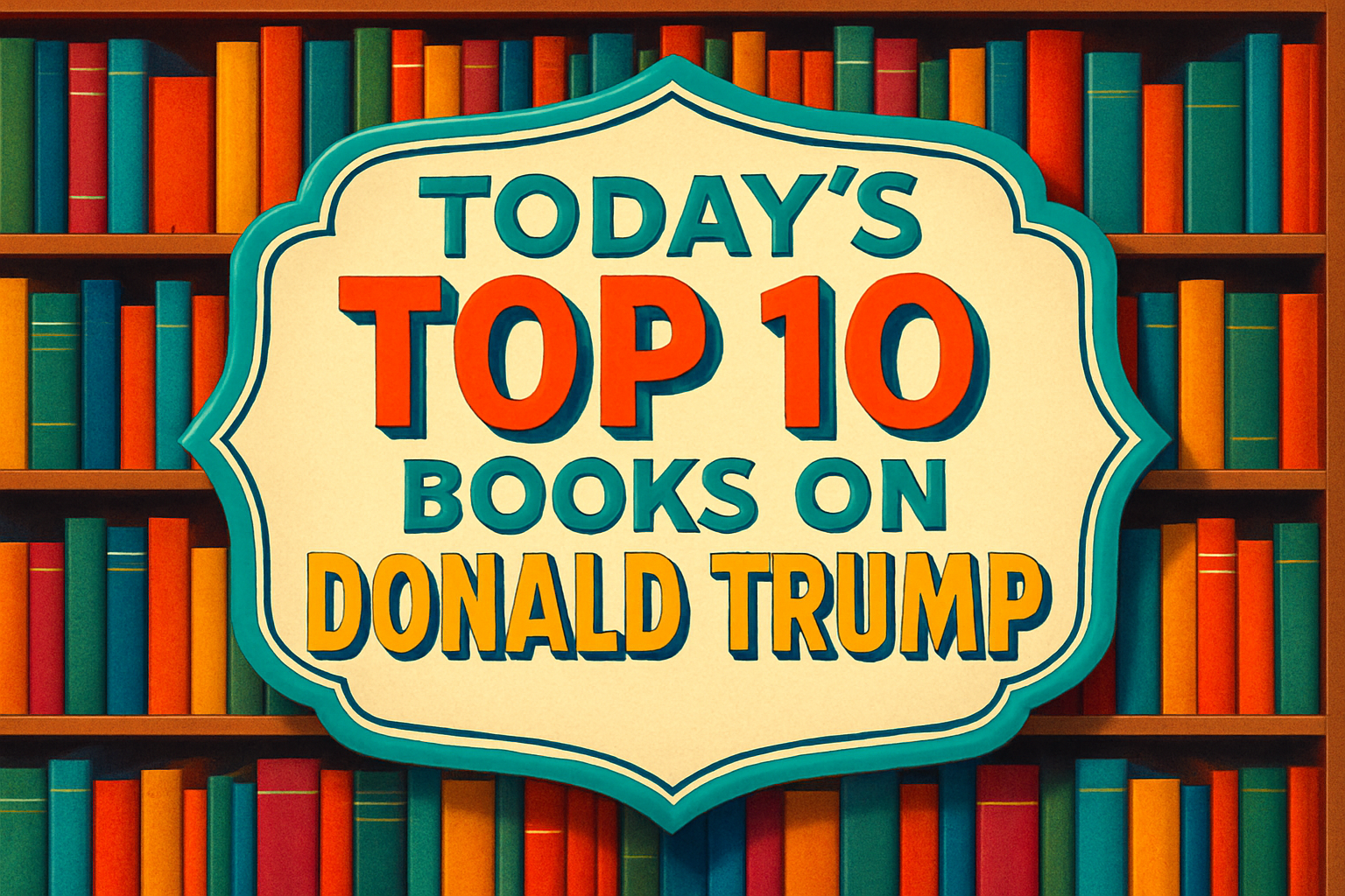 Today’s Top 10 Books About Donald Trump